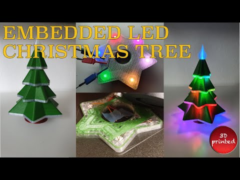 Embedded Led 3D Printed Christmas Tree : 10 Steps (With Pictures) -  Instructables
