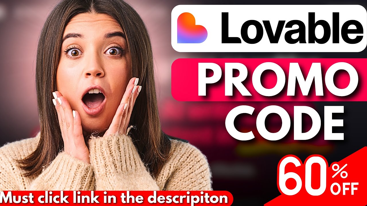 Lovable Promo  Code To Get Exclusive 60% Discount On Plans | Lovable.dev Discount Code 💻