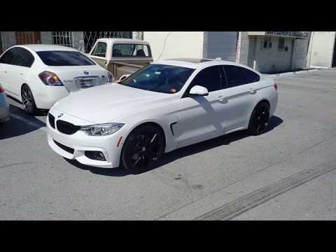 877-544-8473 19 Inch Wheels XO Verona BMW 4 series 430i Black Rims Dubsandtires.com Free Shipping
