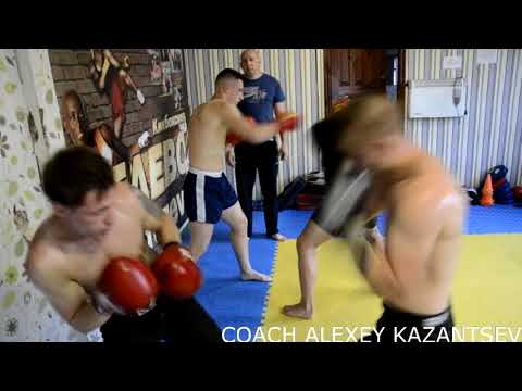 K-1, Ukraine, coach Alexey Kazantsev.