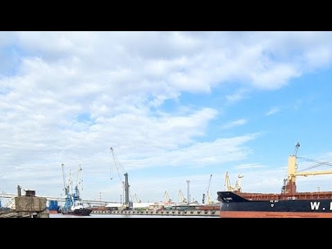 The Tornado Tug: Ships Navigating In St Petersburg Port