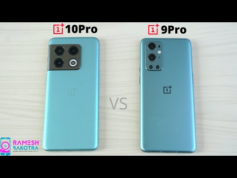 OnePlus 10 Pro vs OnePlus 9 Pro Speed Test and Camera Comparison