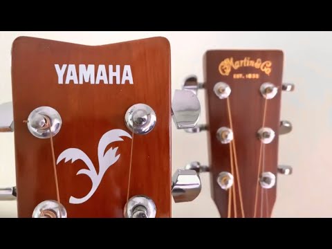 Yamaha F310 vs Martin D35 / Sound Comparison / Cheap vs Expensive