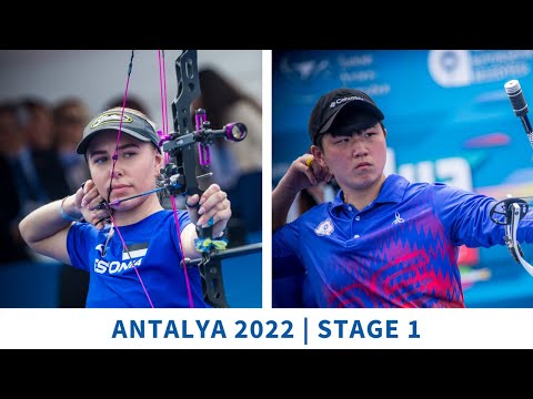 Lisell Jaatma v Chen Yi Hsuan – compound women bronze | Antalya 2022 World Cup S1
