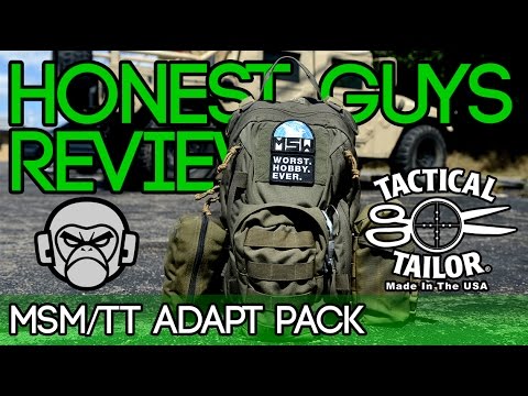 Honest Guys Review - Adapt Pack by MilSpec Monkey & Tactical Tailor