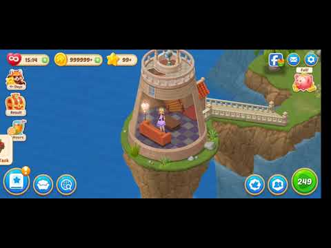 Matchington Mansion - My Bedroom/Lighthouse Part 3 - Private Island - AREA RESTORED