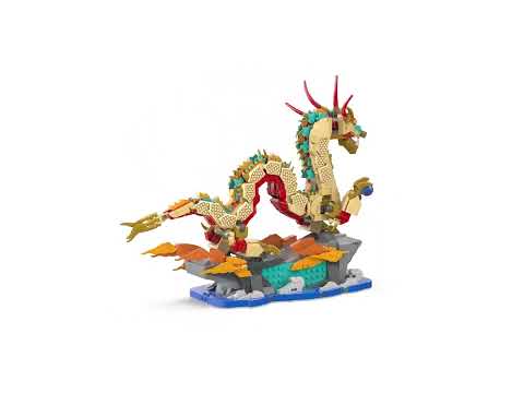 Vidéo LEGO Saisonnier 80112 : Le dragon de bon augure
