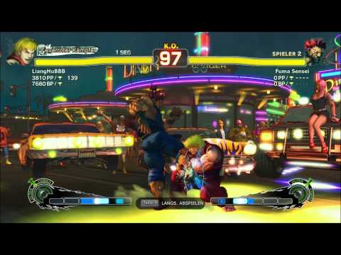 SSF4 AE LiangHuBBB vs Fuma Sensei