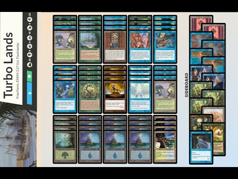 The Mythic Society X - Round 3 (Turbo Lands vs Ponza GR)