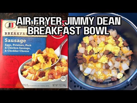 How to Cook Jimmy Dean Breakfast Bowl in Air Fryer: 🍳 Ready in 5 Minutes - CRISPY Results!
