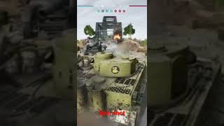 Tiger tank vs bomber airplane