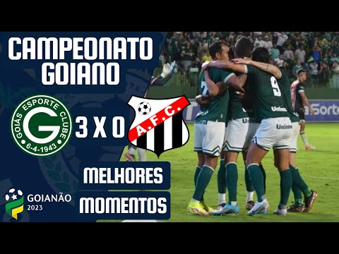🚨 Goiás 3 x 0 Anápolis | Melhores Momentos | futebol | Campeonato Goiano 2023 🚨