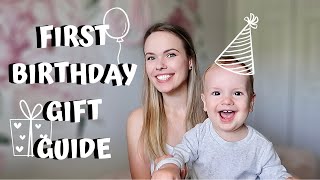 1 YEAR OLD BABY & TODDLER GIFT IDEAS: Birthday Presents For 12 Months Old | One Year Old Gift Guide