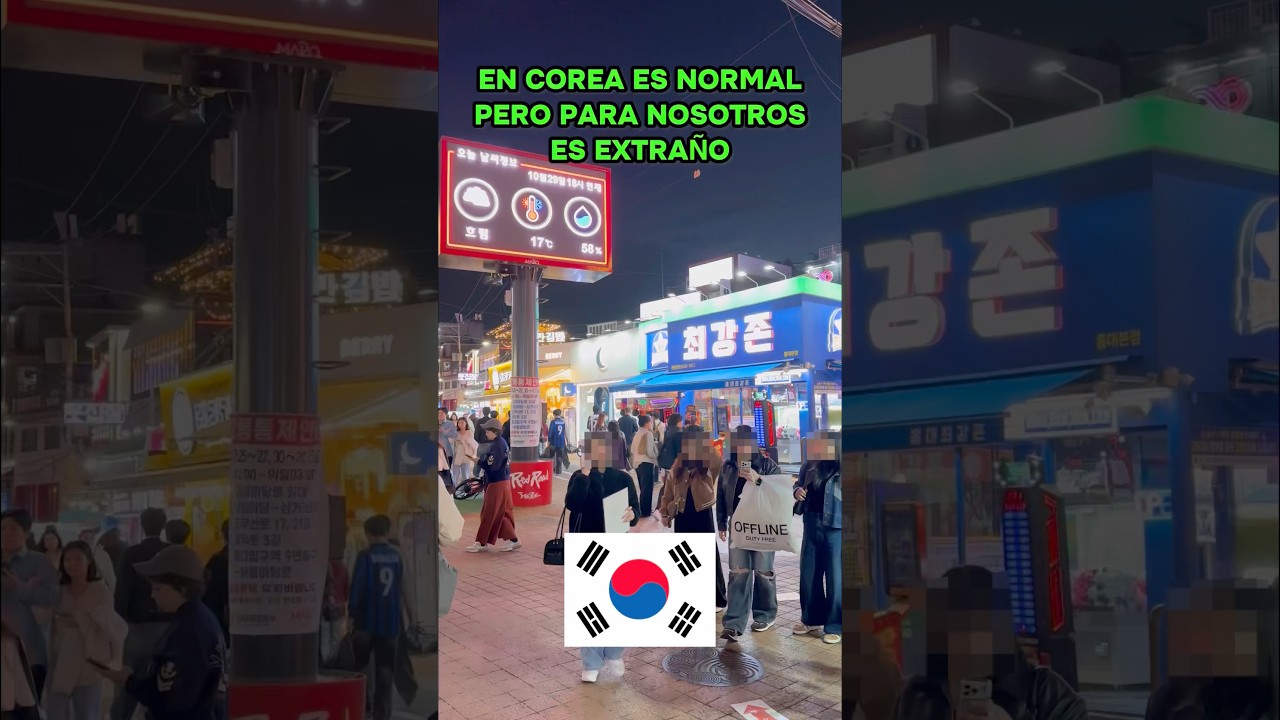 Es NORMAL en COREA… pero a NOSOTROS nos parece EXTRAÑO 😳🇰🇷 #corea #shorts #cultura #datos