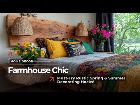 Timeless Elegance: Transform Your Home with Rustic Spring & Summer Decor
