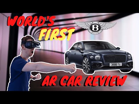 AR Bentley Review | World's First Bentley Flying Spur Reviewing With AR Visualiser