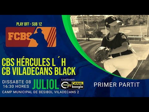 1P - PLAY OFF SUB 12 - CBS HÉRCULÉS L´H Vs. CB VILADECANS BLACK