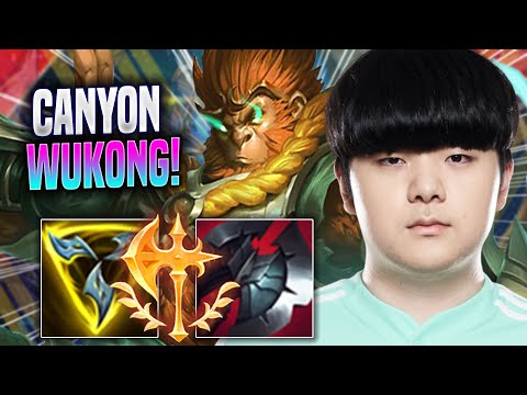 CANYON CRAZY GAME WITH WUKONG! - DK Canyon Plays Wukong JUNGLE vs Taliyah! | Season 2022