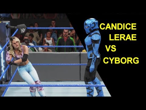 WWE 2K19 Candice Lerae vs Cyborg - Mixed Knockout Match