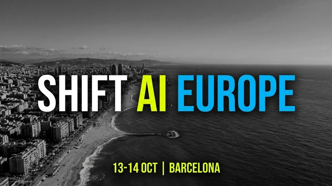 Watch the Shift AI Europe promo video