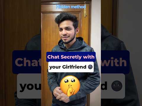 HIDDEN Method to do your SECRET CHATS ‼️🌚