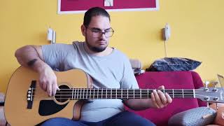 Video thumbnail for Fender CB100CE NAT vs Cort SJB5F NS/Bose S1 Pro by Bob on the Bass