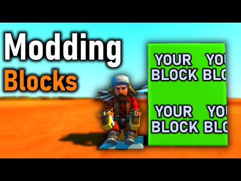Add Custom Blocks Easily (NO Code) - Scrap Mechanic Modding Tutorial