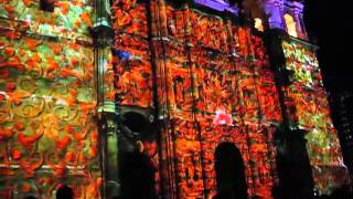 Color and LIght: Cathedral Projection - Zócalo, Oaxaca Mexico 2011