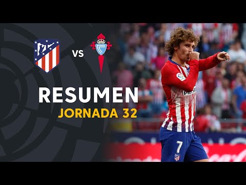 Highlights Atlético de Madrid vs RC Celta (2-0)