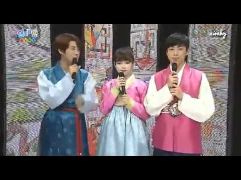 [HD] 130210 MC Kwanghee&Lee Hyunwoo&IU cut 2 @ Inkigayo