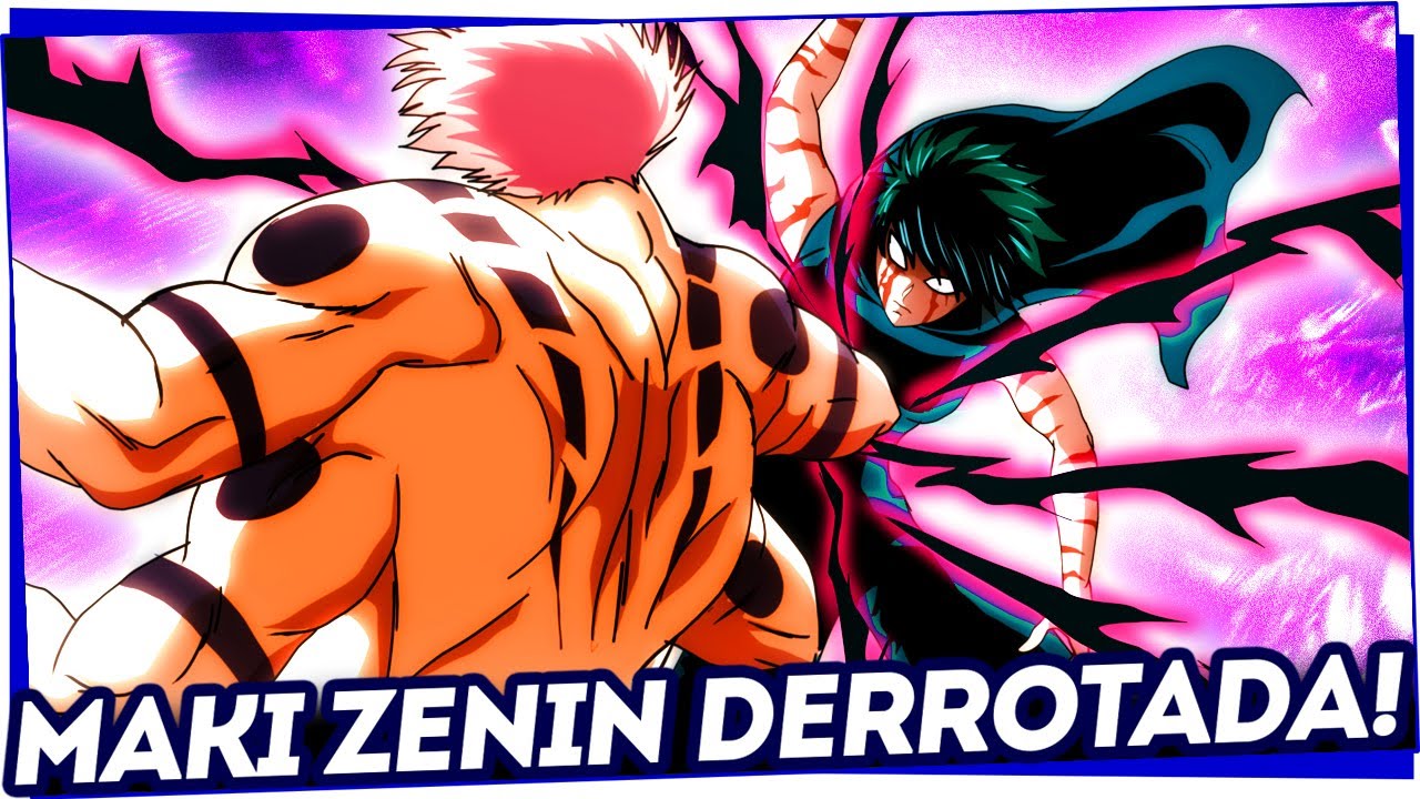 SUKUNA DERROTA MAKI ZENIN (e ninguém aguenta mais isso!) - JUJUTSU KAISEN 253