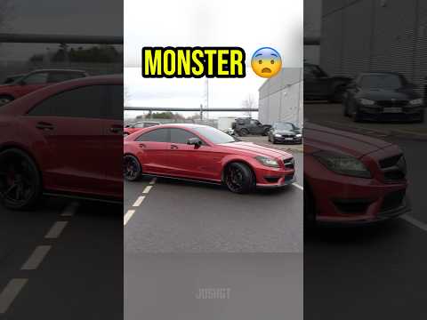 Brabus CLS63 AMG MONSTER 😨 #shorts #mercedes #amg