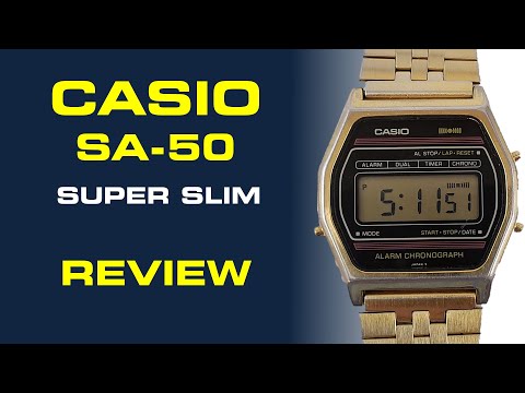 Casio Super Slim SA-50 Review
