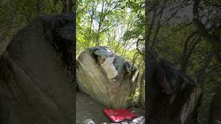 Video thumbnail of Cronin's Egg, V8. Little Cottonwood Canyon