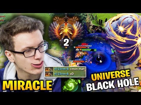 Miracle Top 2 at TI8 Versus UNIVERSE's LEGENDARY TI BLACK HOLE