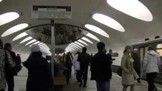 preview picture of video 'Отра́дное метро́  Subway Otradnoe part 01'