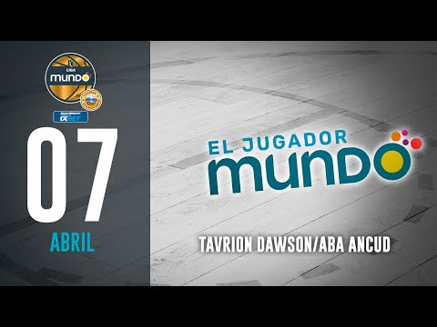 JUGADOR MUNDO: Tavrion Dawson (07-04-2023)