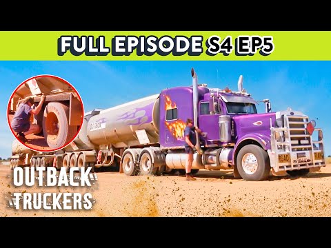Peterbilt Truck's Brakes Fail on Deserted Dirt Road | Outback Truckers - Season 4 Ep 5 FULL EPISODE