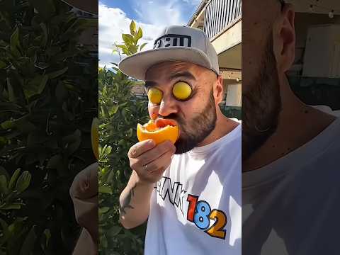 Want to try my oranges orange 🍊 ✨ #asmr #comedy #funny