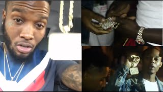 Shy Glizzy Stunts on Instagram with the Chain that was Bought back for $10,000 from Memphis Goons.