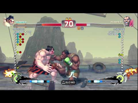 omitsubou [E. Honda] vs. onigiri-kai [Balrog] - 2 of 2 - PS3 SSF4 Arcade Edition