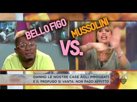 Bello FiGo contro Alessandra Mussolini integrale HD [SWaG] StAi LI A LiTiGARe!