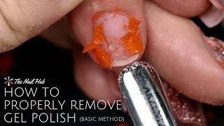 How to Properly Remove Gel Polish (Basic Method)
