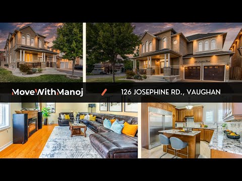 126 Josephine Rd., Vaughan | Just Listed for $1,900,000