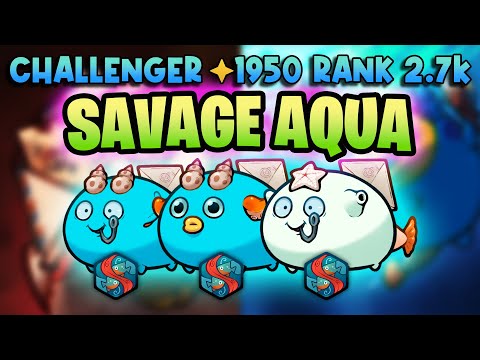 TRIPLE BLACKMAILER AQUA BUILD | ORIGIN LEADERBOARDS | AXIE INFINITY