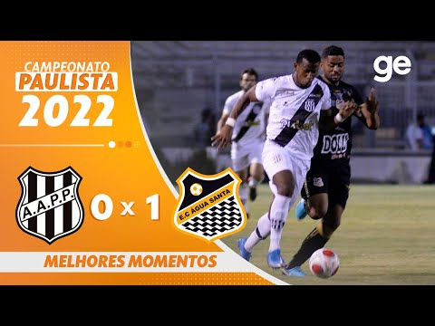 Gols e lances de Ponte Preta x Água Santa