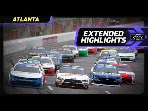 NASCAR アンバー ヘルス500（アトランタ・モータースピードウェイ）Xfinityクラスのハイライト動画