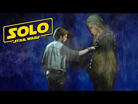 HAN AND CHEWIE SHOWER SCENE Solo A Star Wars Story recreated in Battlefront 2