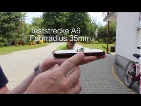 Testfahrt auf Testbahn A6