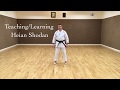 Learning Heian Shodan